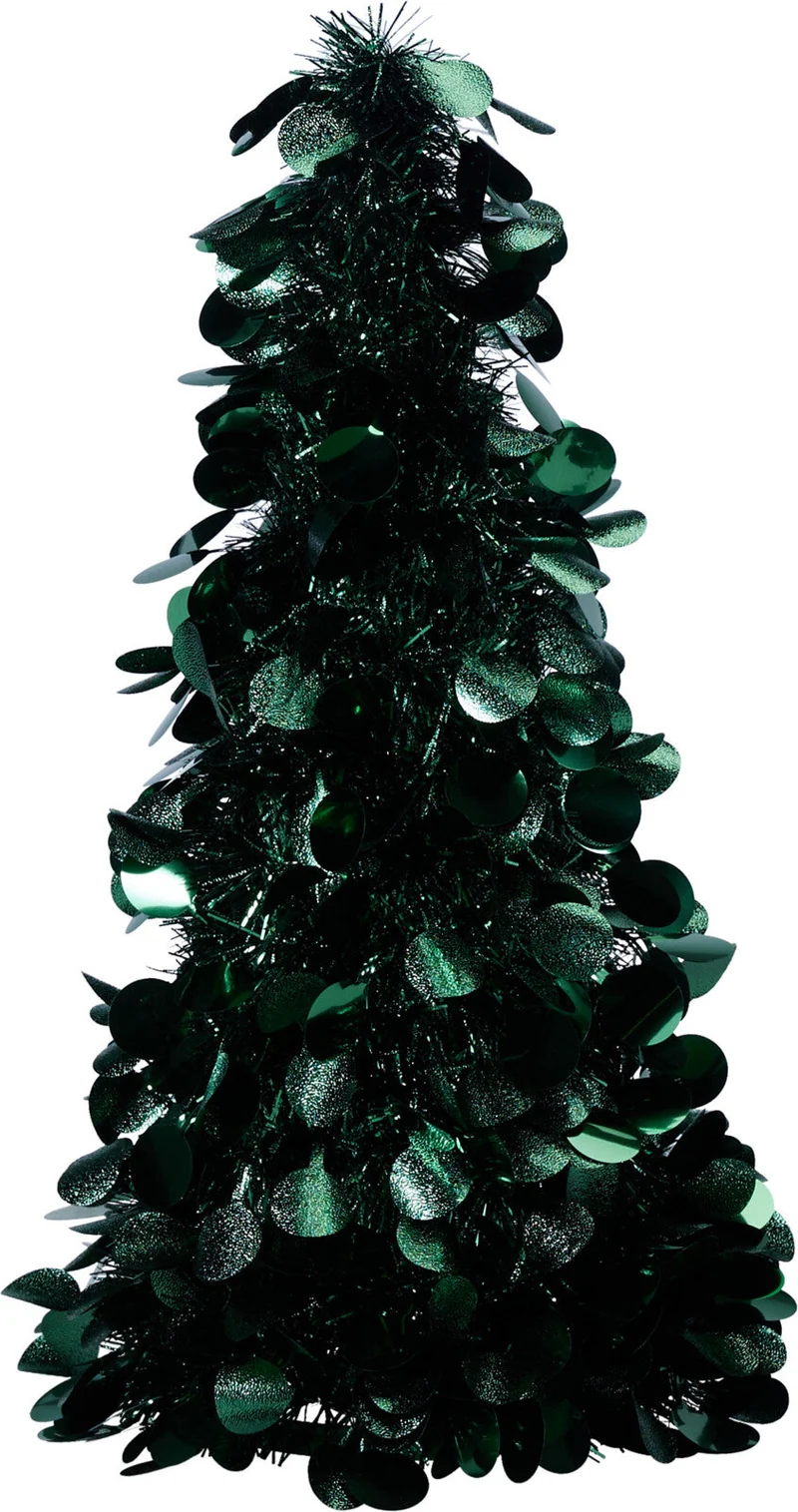 BOOM TINSEL D19 H46CM GROEN
