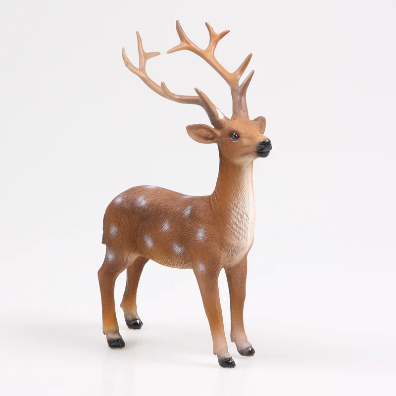 HIRSCH STEHEND POLYESTER 18X8X22 CM