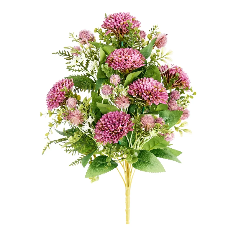 Busch Pompons x12 Lavendel 46cm
