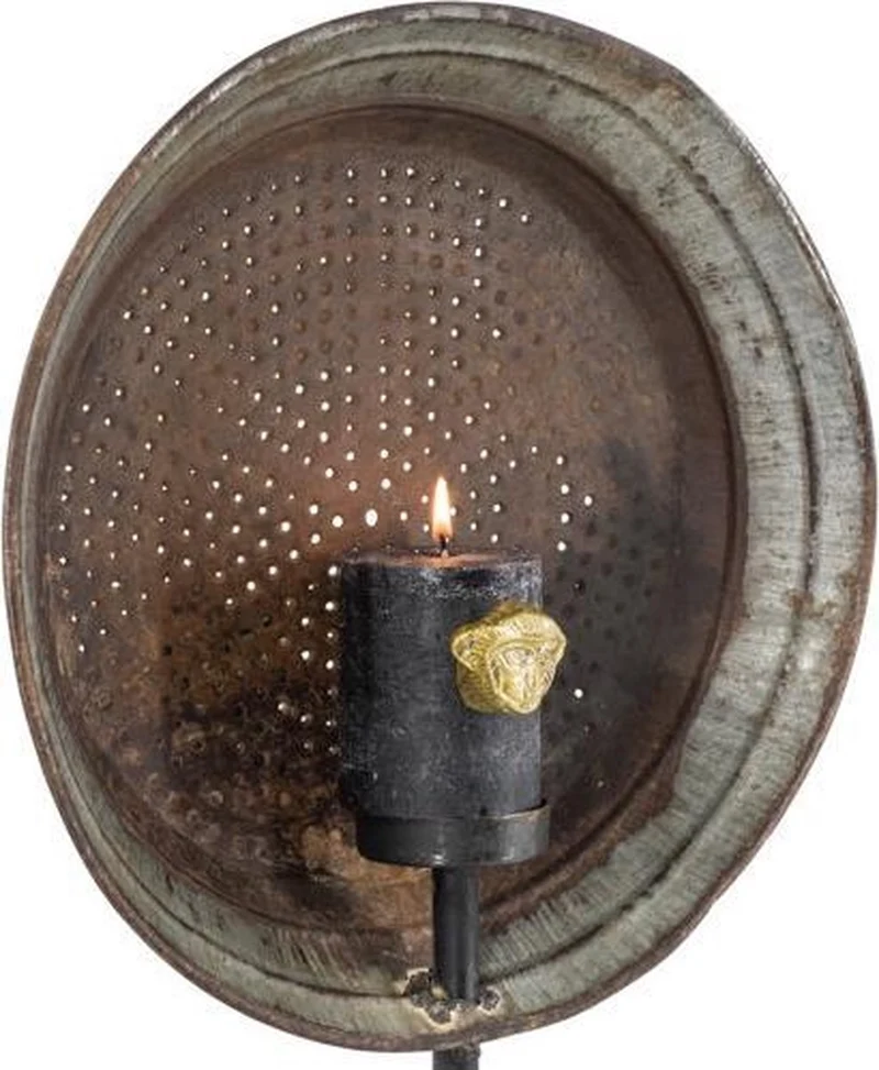Kaarssteker aap aluminium 6,5x3x7cm goud