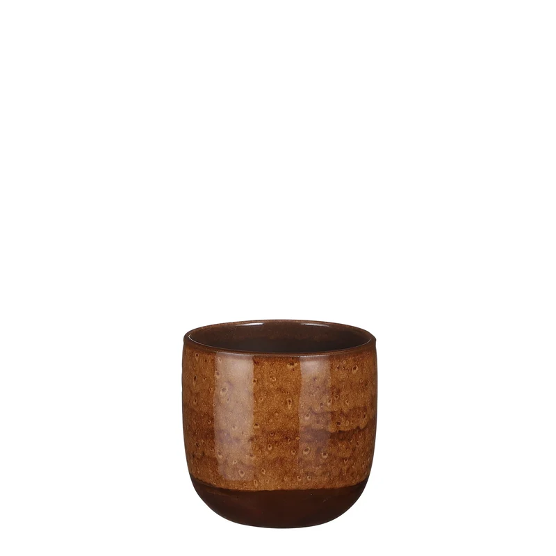 Krug mit Gläsern creme/gold Ø12 h.9 cm
