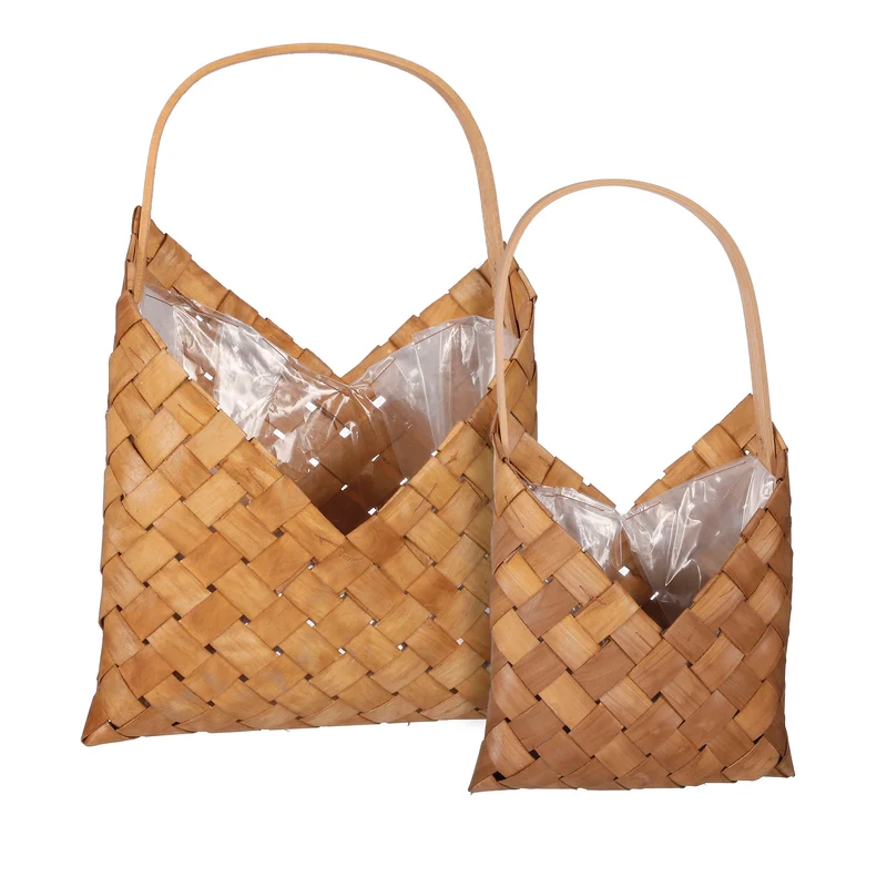 Fackel Kerze Wachs Braun 5.5x2.7x69.5cm BAG/2
