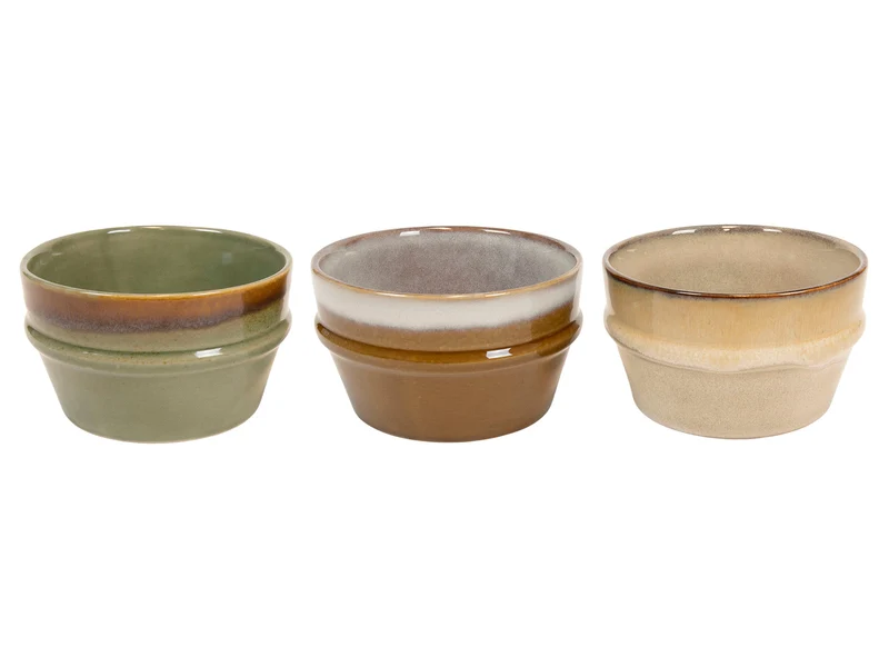 Schale Mistral Rand Ø12x7cm 3-fach sortiert