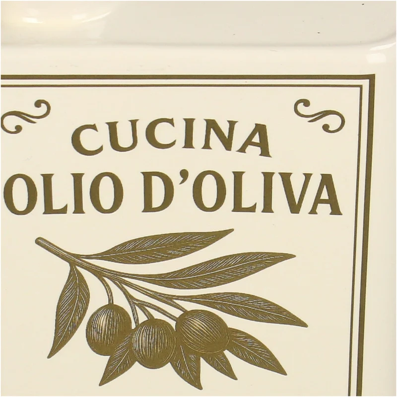 Vase Olio d'Oliva Fine Earthenware Ivory 13x5.5x17cm