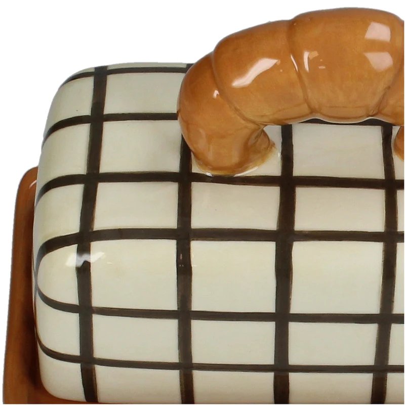 Keepsake Box Croissant Dolomite Brown 18.1x9.8x12.5cm