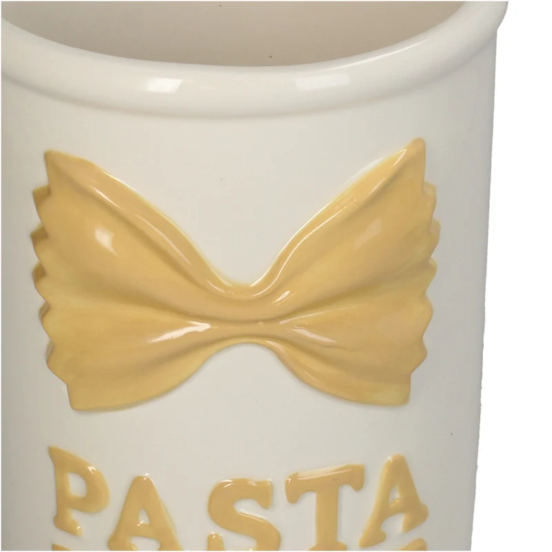 Vase Pasta Lovers Dolomite Ivory 13x13x18.5cm