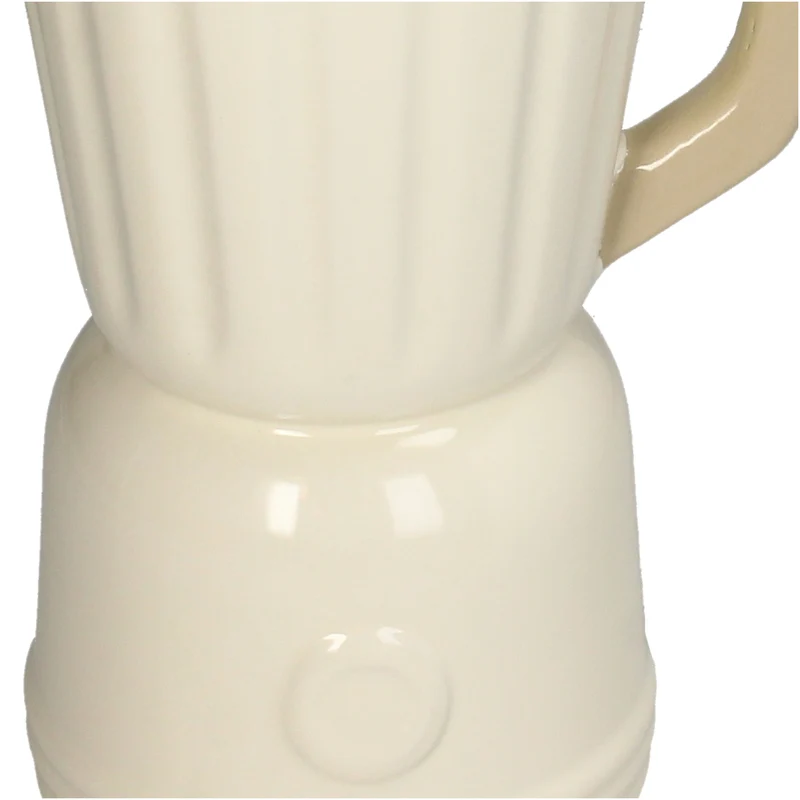Planter Blender Fine Earthenware Ivory 19x13.8x26cm