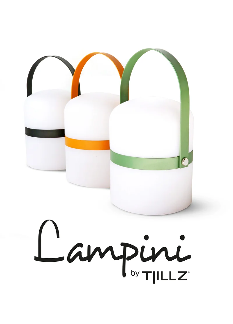 TJILLZ Lampini Ochre 10x18,5cm LED lamp USB oplaadbaar
