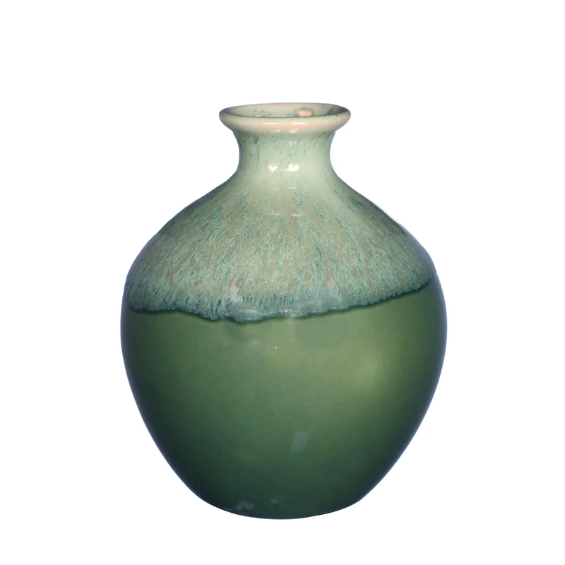 Tischvase Carmen Ø9 x H.11 cm Seegrün