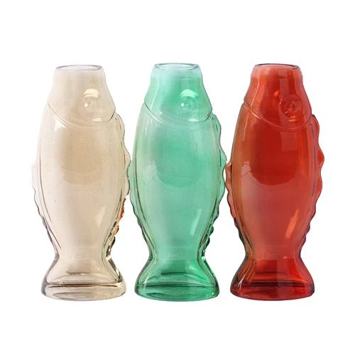 Vase Barra Glas 3 sortiert 12x8x26cm