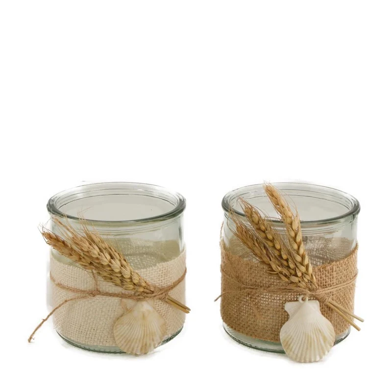 Blatt Jute 30x1,8x118cm Natur