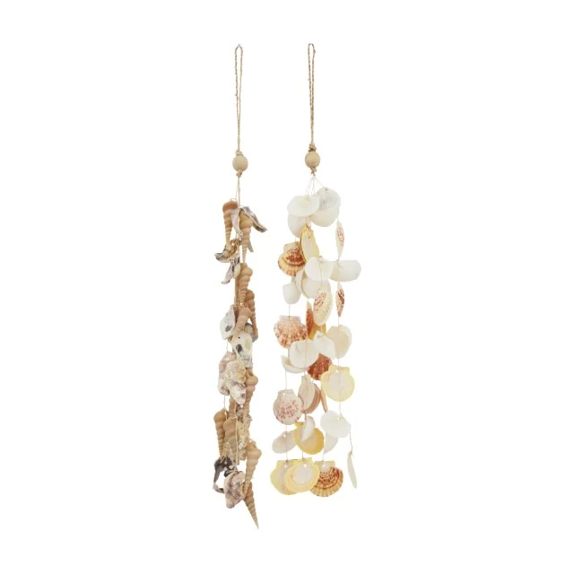 Mobile shells nature 17x17x69cm Natural mix