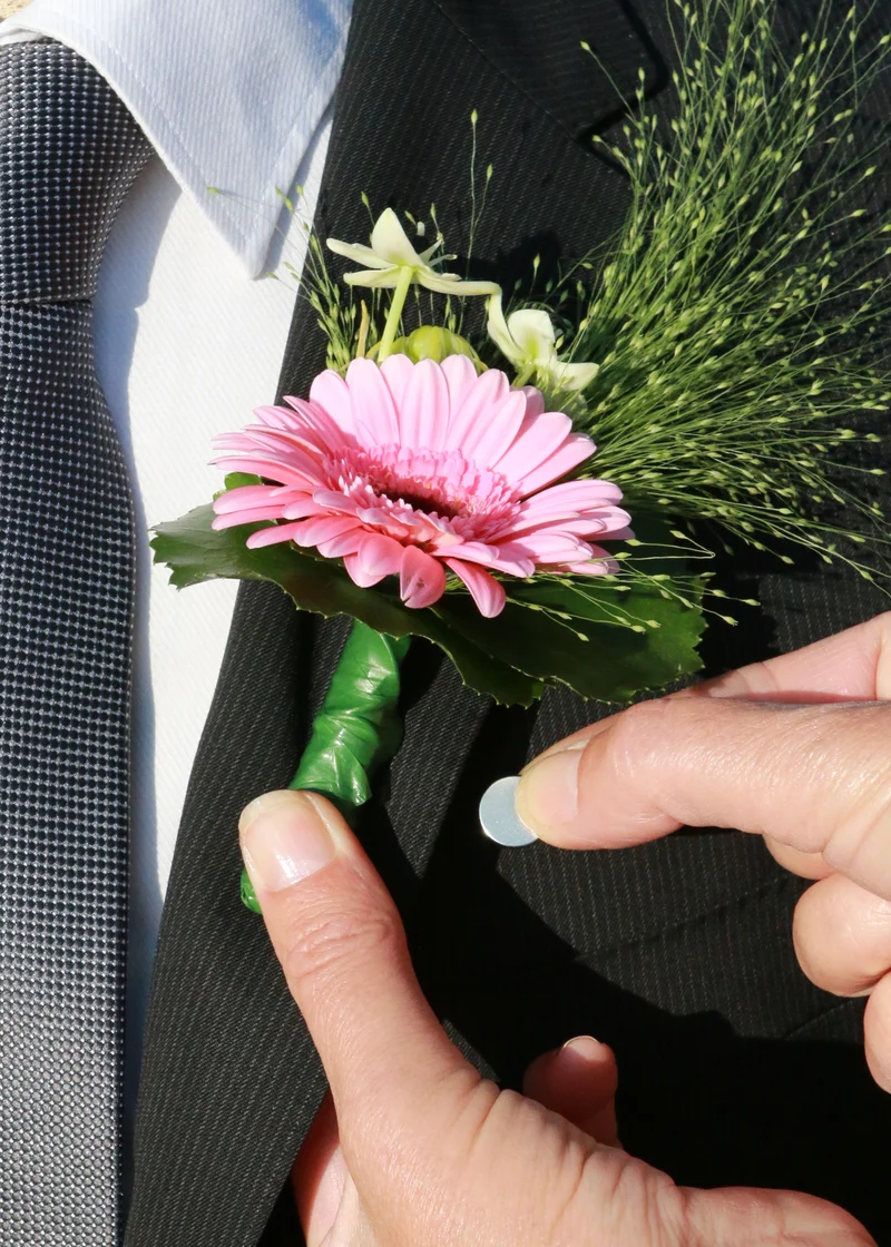 Corsage Magneten Box á 50 Stück