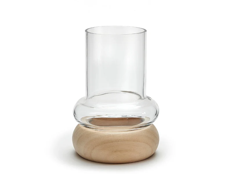 Vase „Rumba“ transparent 19 cm