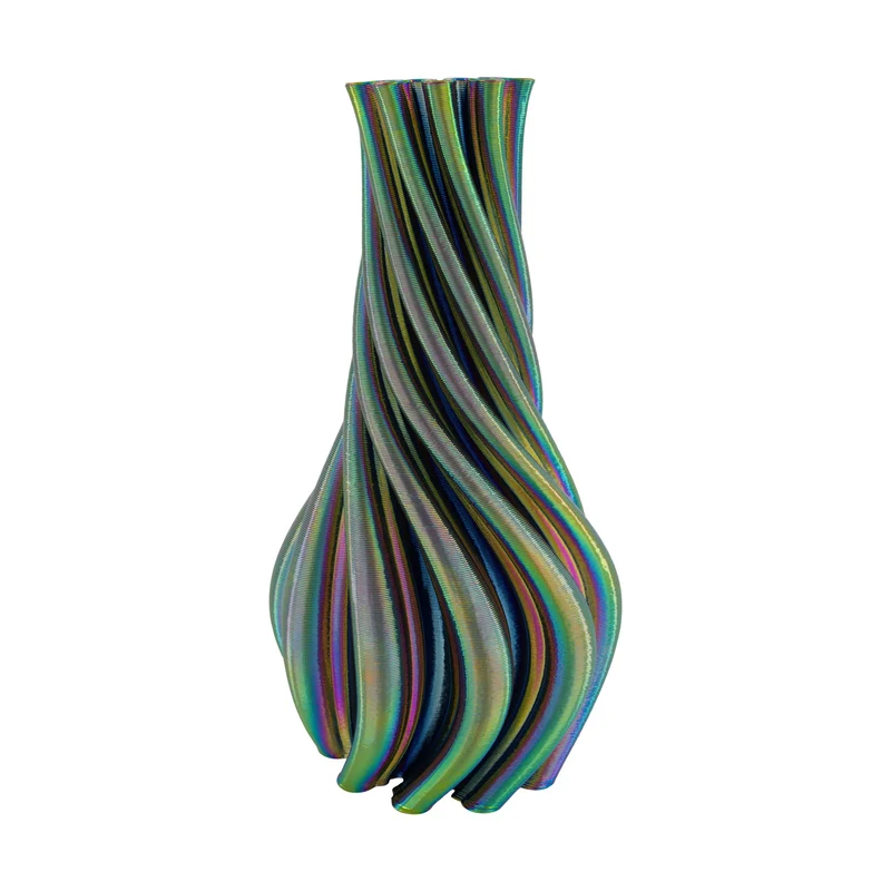 Vase 3D Keramik 21x21x40cm Mixed
