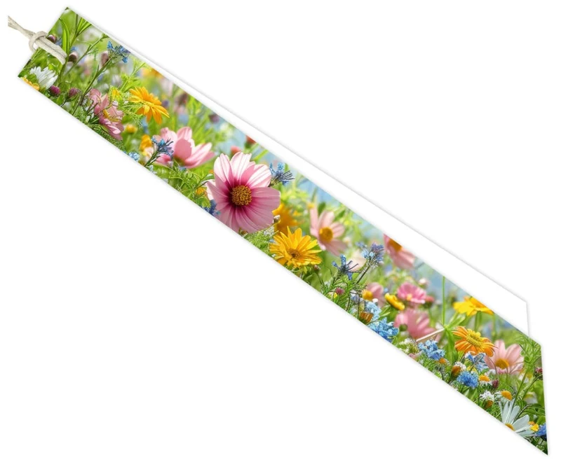 Päckchen mit 6 Kondolenzkarten Botanic Blanco