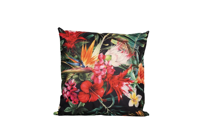 OUTDOOR-KISSEN TROPISCHE BLUME 45X45CM VAKUUMVERPACKT