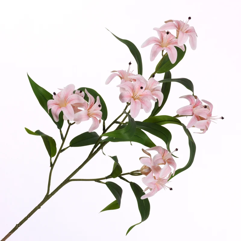Lilium Spray Rosa 78cm