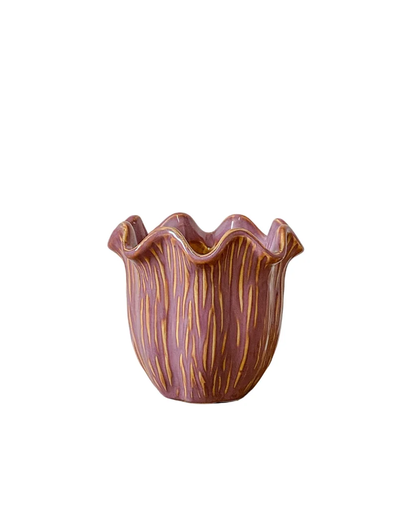 Topf ''Loire'' Keramik D12 H10,5cm Lilac