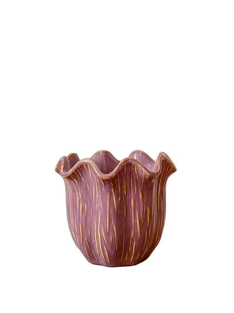 Topf ''Loire'' Keramik D14 H12cm Lilac