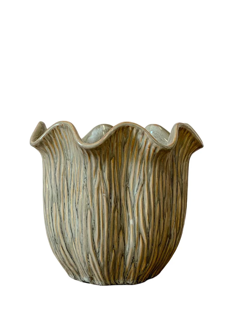 Topf „Loire“ Keramik D21 H18cm Bean Green