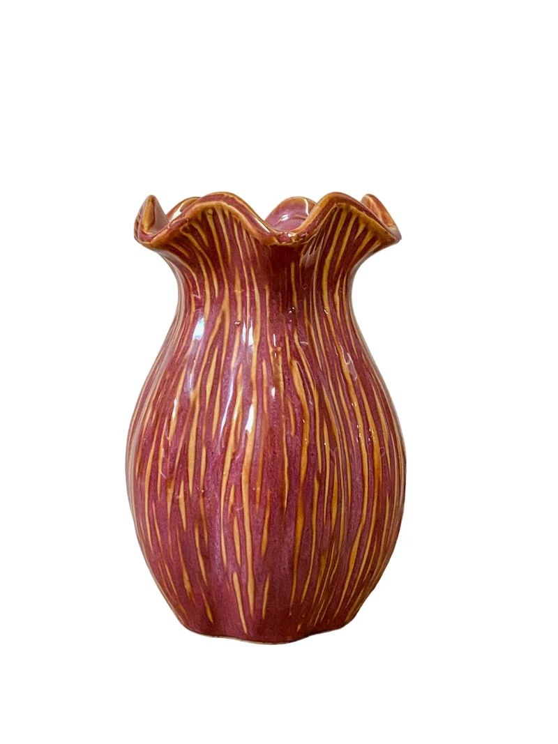 Vase "Loire" Keramik D13,5 H20cm Cherry