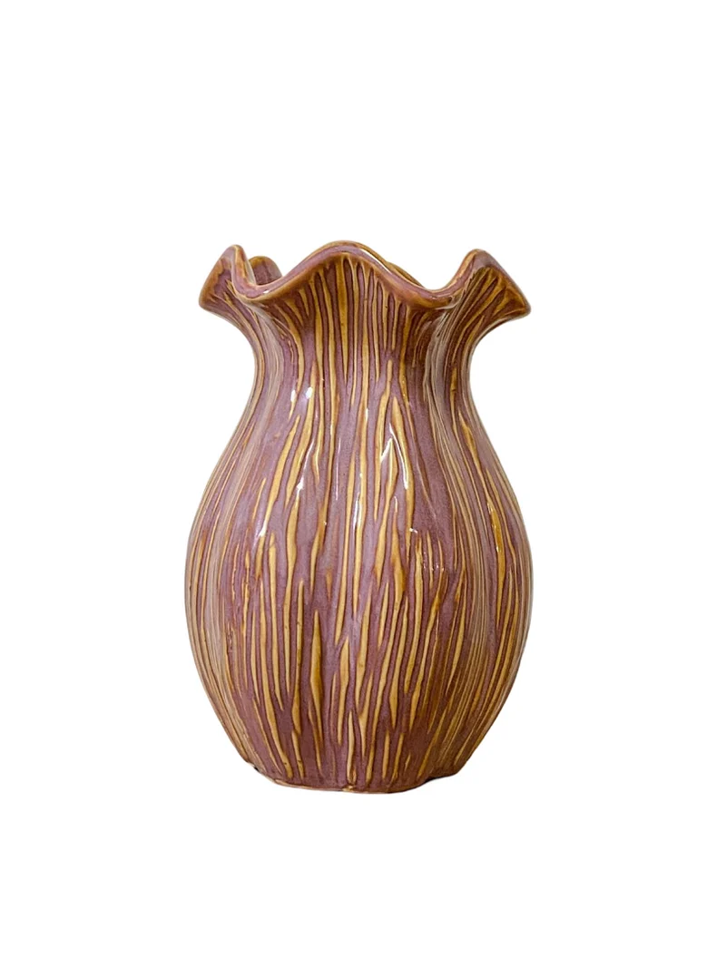 Vase „Loire“ Keramik D13,5 H20cm Lila