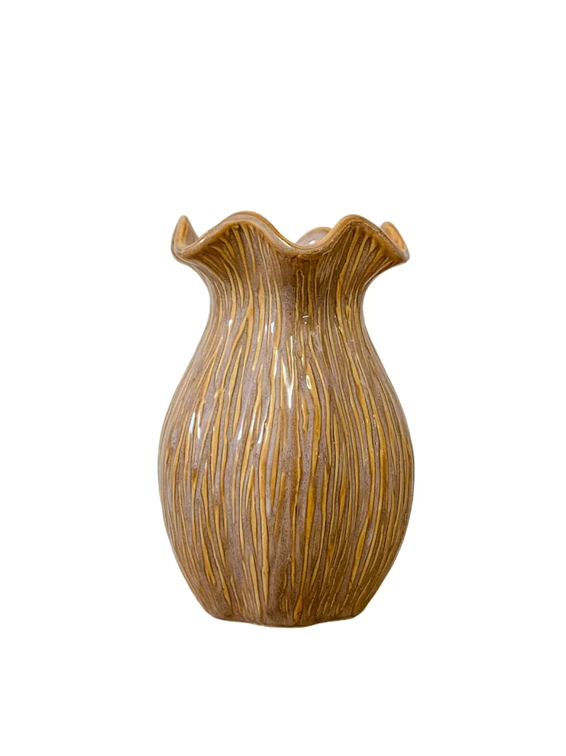 Vase „Loire“ Keramik D13,5 H20cm Old-Pink