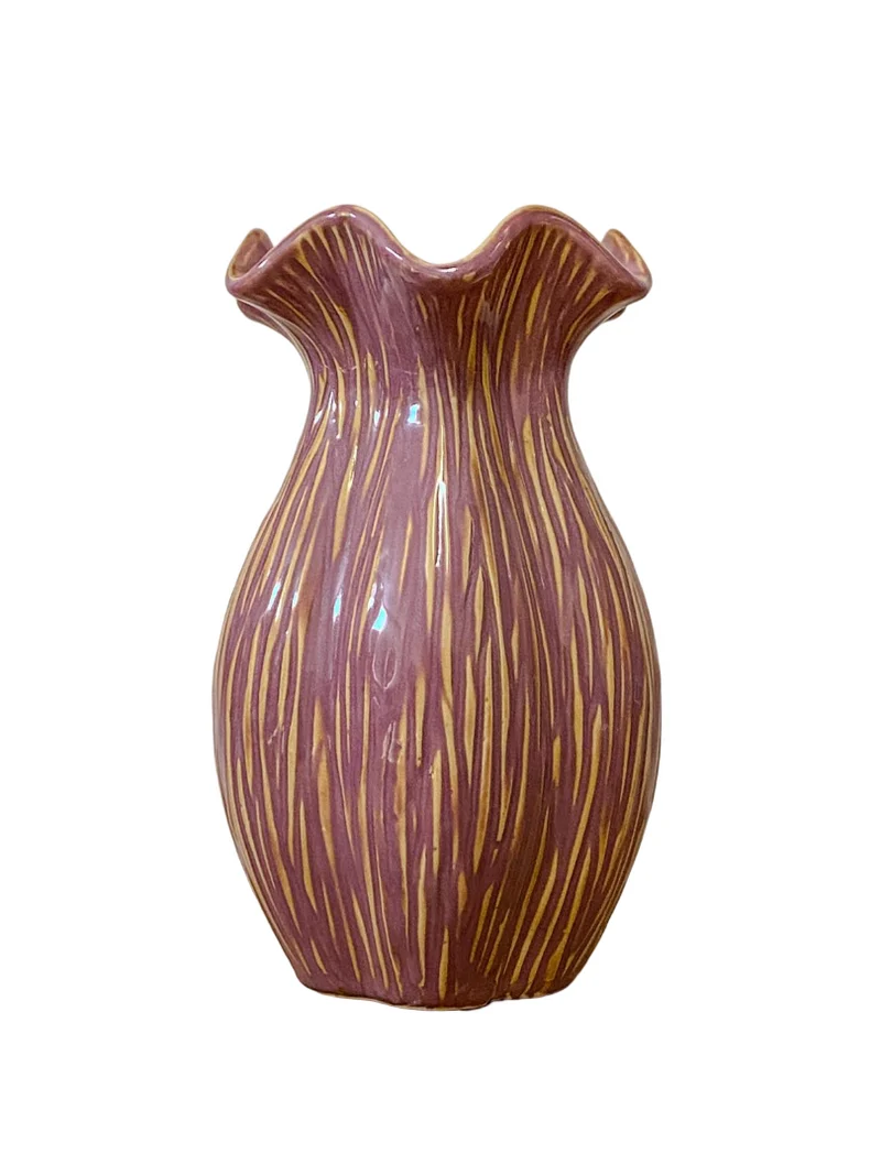 Vase "Loire" Keramik D15,5 H25cm Lila