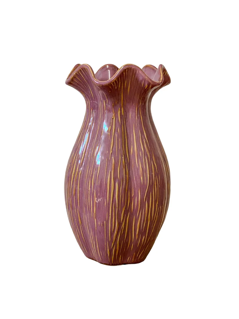 Vase ''Loire'' Keramik D18 H32cm Lilac