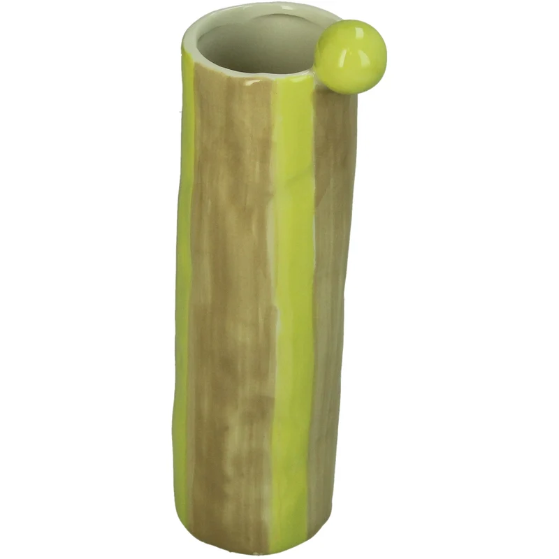 Vase Steinzeug Multi 7x6x22cm