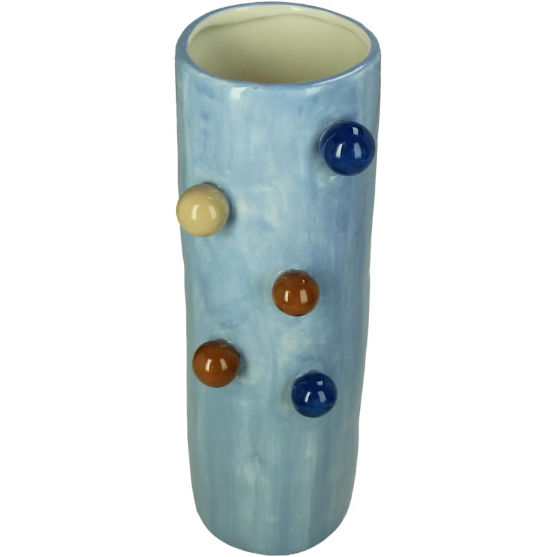 Vase Steingut Multi 11.5x9.6x30.5cm