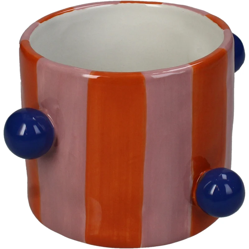 Pflanzgefäß Steingut Multi 14,5x14,5x9,5cm