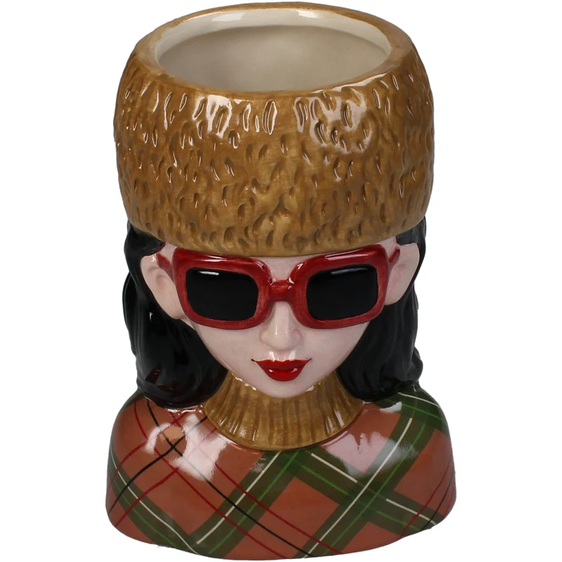 Vase Fashion Lady Dolomit Multi 11x9.5x16.5cm