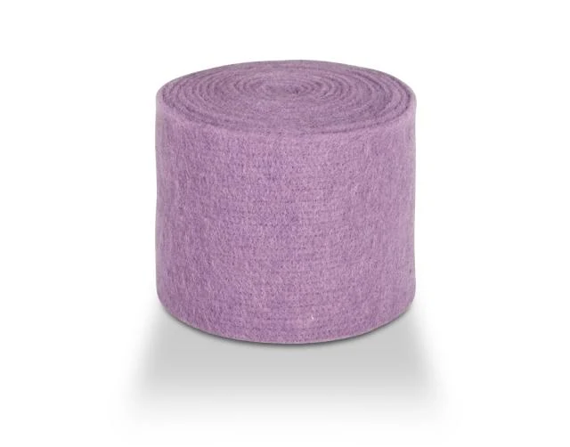 Wollfilz Filz unifarben 7,5 cm Lila 5MTR