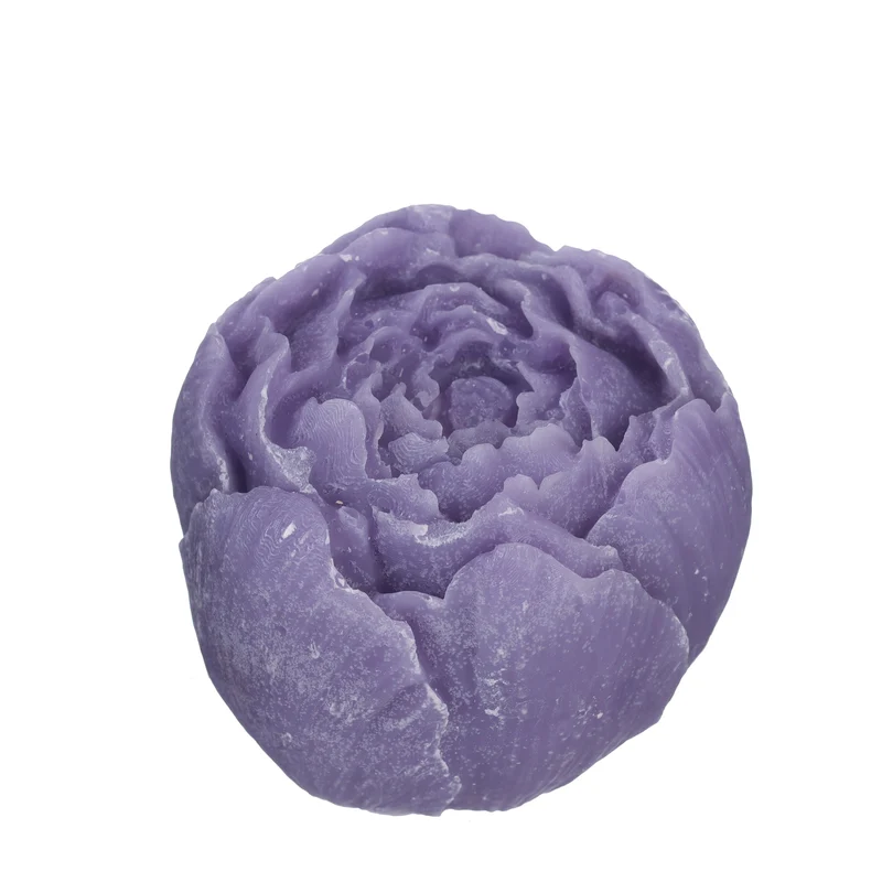 Pfingstrose Amberblock deluxe Ø6,5 H.5,5 cm Lavendel