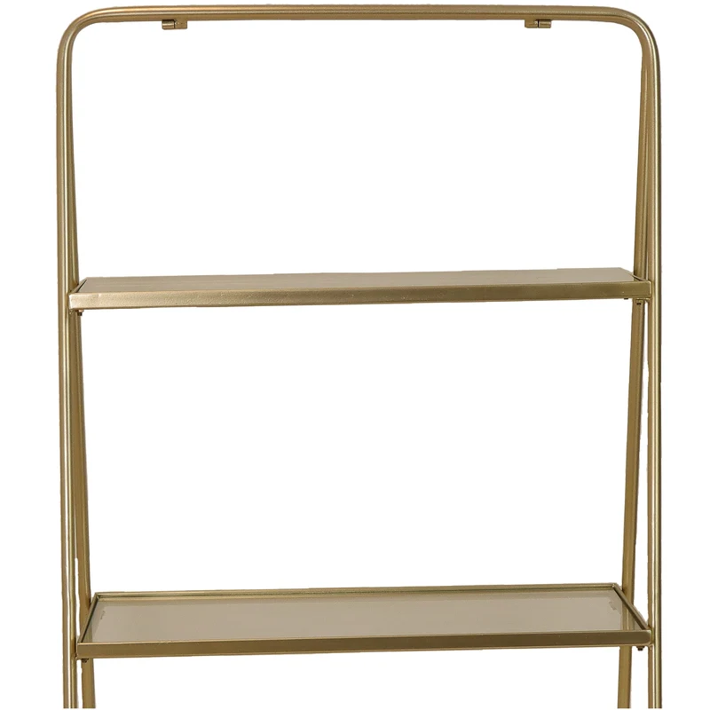 Schrank Metall Gold 110x37x57cm