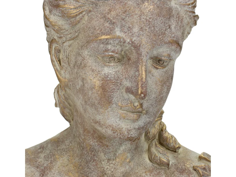 Pflanzgefäß Zement Lady Gold 30x17x24cm
