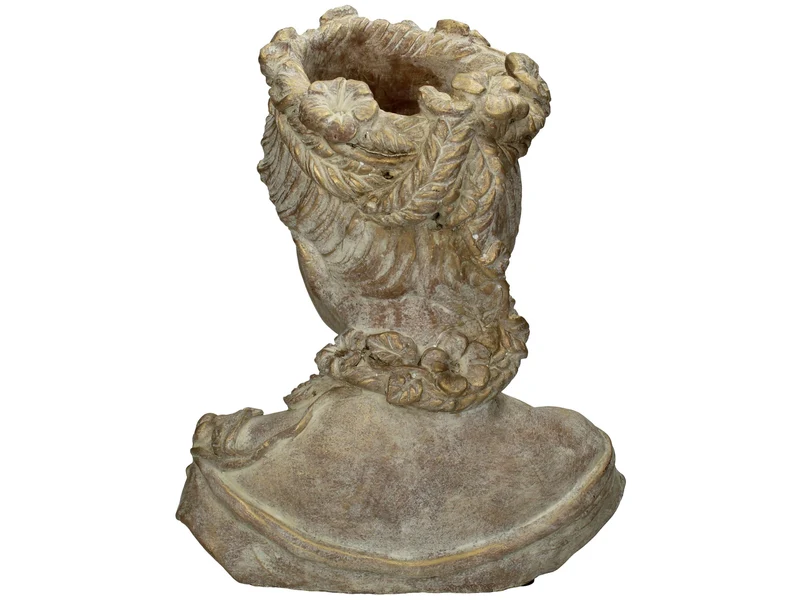 Pflanzgefäß Zement Lady Gold 30x17x24cm
