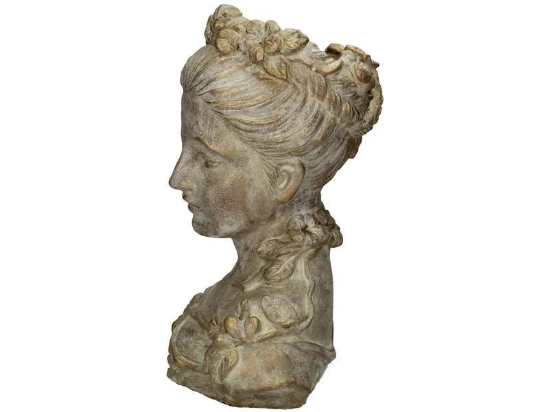 Pflanzgefäß Zement Lady Gold 30x17x24cm