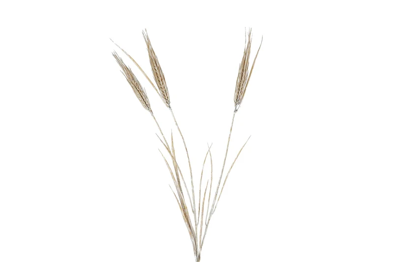 Kunstzweig "Barley" Off-White 74cm