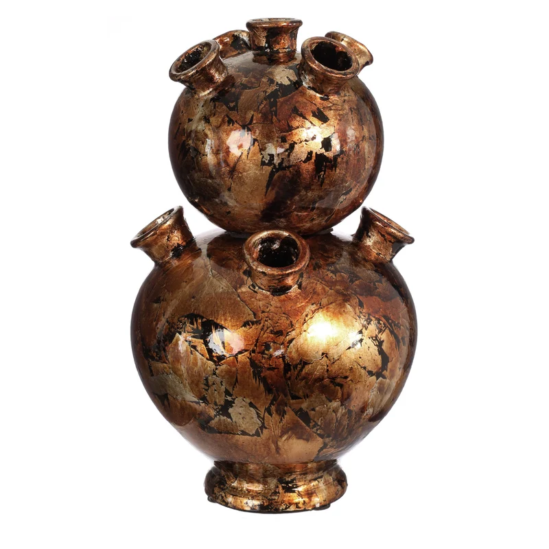 Dazzle Tulpenvase Ø13,5 x H.13cm Kupfergold