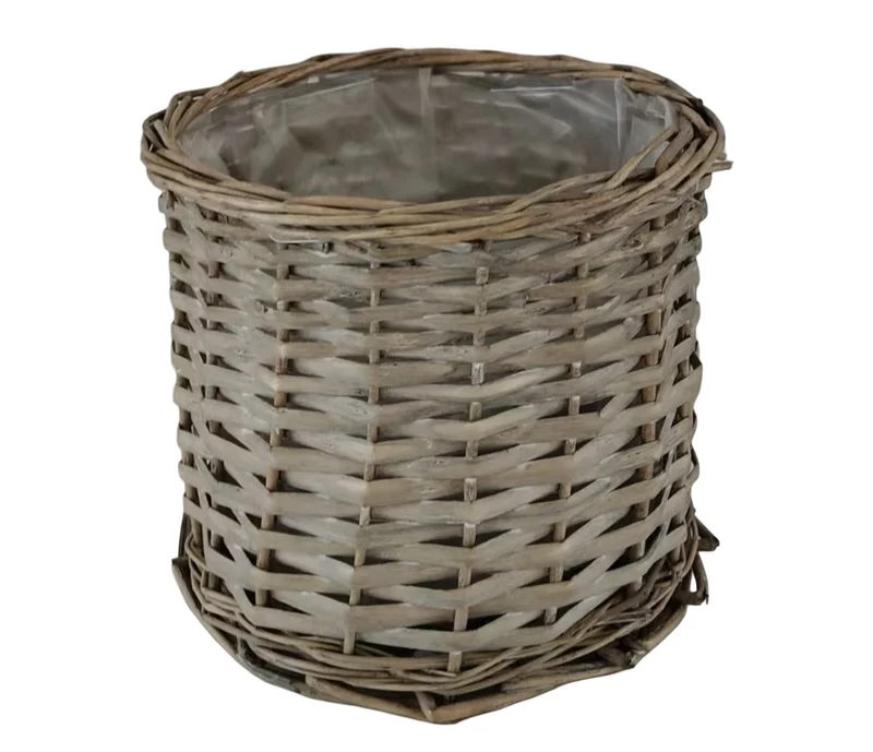 Korbzylinder grau D20 H17cm