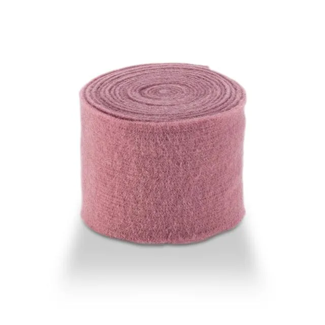 Wollfilz Filz uni 7,5 cm Altrosa 5MTR