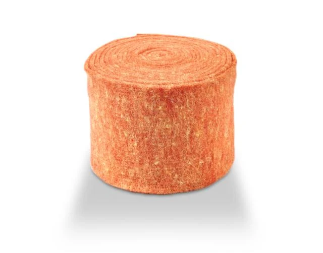 Wollfilz unifarben 15 cm Pfirsich 5MTR
