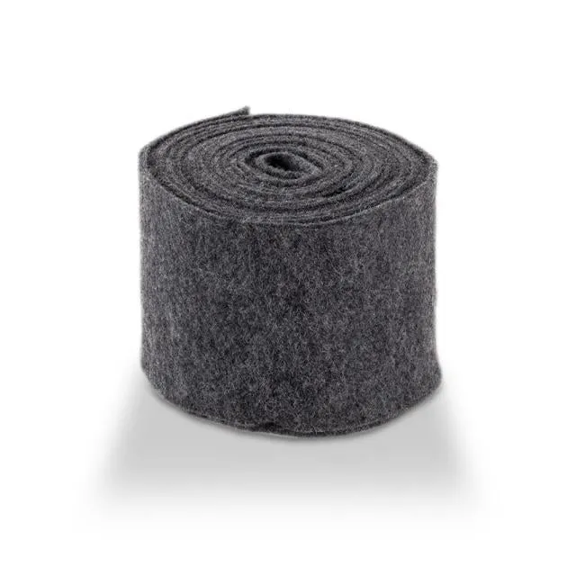 Wollfilz Filz uni 15 cm Anthra 5LFM