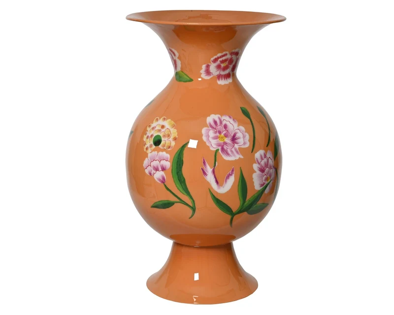 Vase Eisen orange 26cm x 45cm