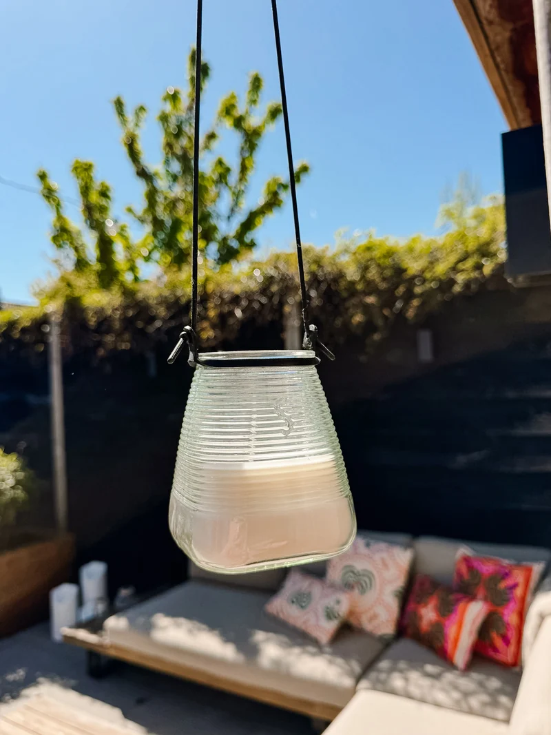 Spaas Duftkerze im Glas Outdoor Summer Blossom D9 H10 cm