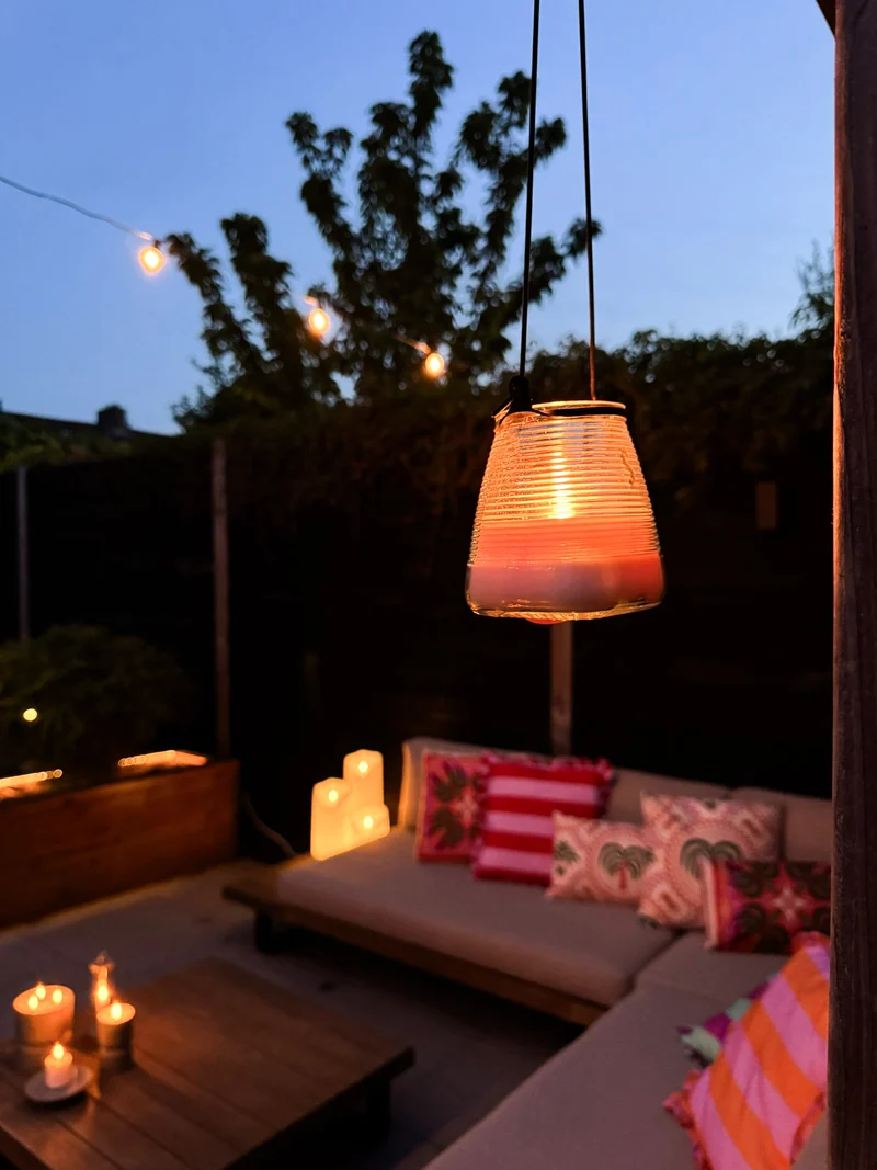 Spaas Duftkerze im Glas Outdoor Ginger Love D9 H10 cm