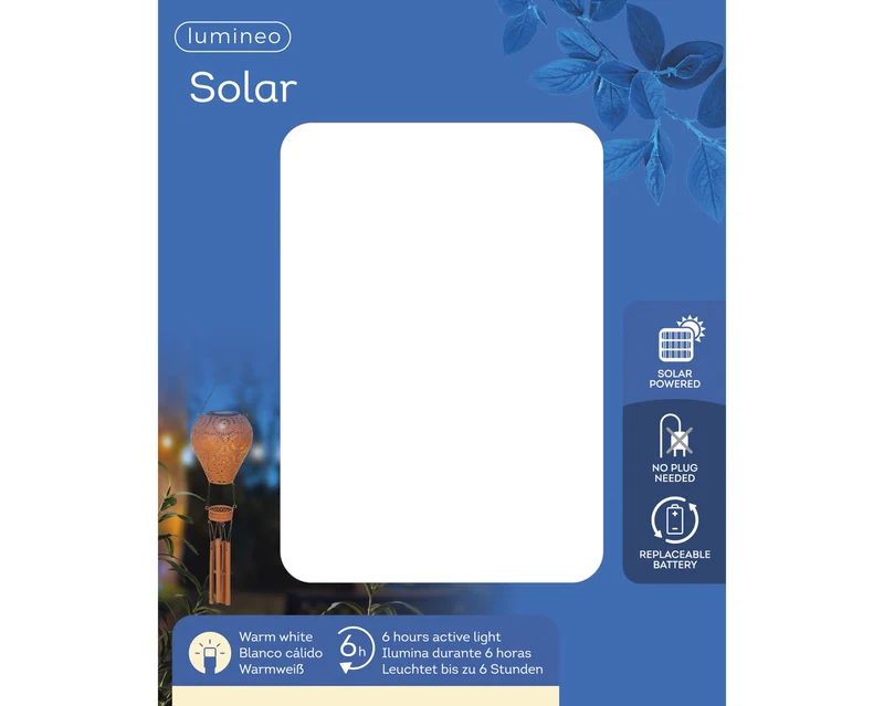 Solarballon Metall Terra steady 2 sortiert 13cm x 56cm